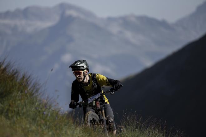 E-Bike Racing in Verbier