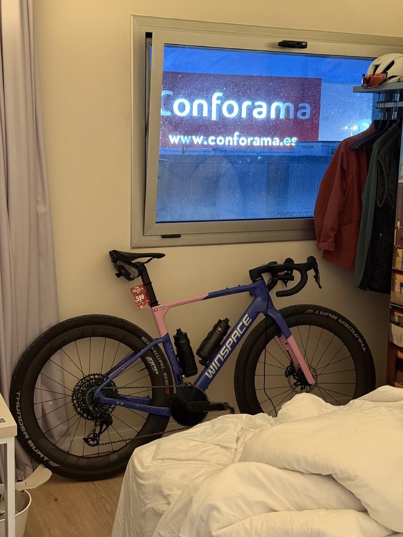 Exploring Girona before the race